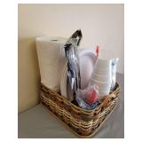 Picnic Basket with Contents