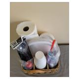 Picnic Basket with Contents