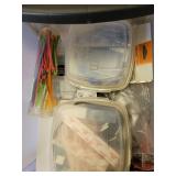 Storage Cart on Wheels (with contents of drawers) (Misc Hardware)