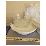 Cake Stand and Serving Bowls