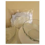 Cake Stand and Serving Bowls