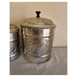 Metal Canister Set with Rubber Seals