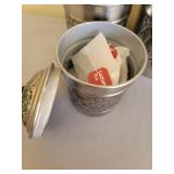 Metal Canister Set with Rubber Seals