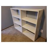 2 Sets of White Bookshelves (each measure 24.5x40)