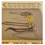 5 Necklaces and Jewelry Organizer