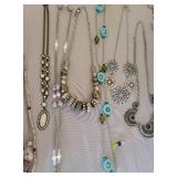 5 Necklaces and Jewelry Organizer