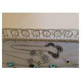 5 Necklaces and Jewelry Organizer