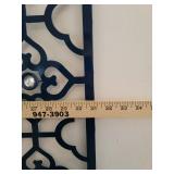 Blue Metal Wall Hanging