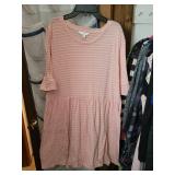 Dresses and Long Shirts-Mostly Size L-XL (bring your own boxes)