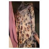 Top Rack of Closet - Mostly Sweaters and Long Sleeve Blouses Size L-XL (Bring your own boxes)