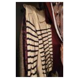 Top Rack of Closet - Mostly Sweaters and Long Sleeve Blouses Size L-XL (Bring your own boxes)