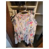 Bottom Rack of Closet - Assorted Shirts - L-XL (bring your own boxes)