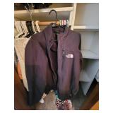 Bottom Rack of Closet - Assorted Shirts - L-XL (bring your own boxes)