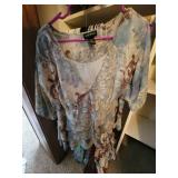 Bottom Rack of Closet - Assorted Shirts - L-XL (bring your own boxes)