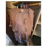 Bottom Rack of Closet - Assorted Shirts - L-XL (bring your own boxes)