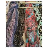 11 Scarves and Scarf Hanger