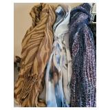 11 Scarves and Scarf Hanger