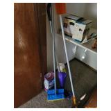 Contents of Pantry (Storage Containers, 2 Light Fixtures NIB, Swiffer, 2 TV Trays, and Cake pop Carrier) Bring your own boxes