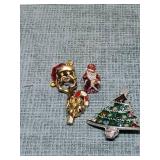 Xmas pins