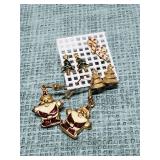 Santa rocking Earrings