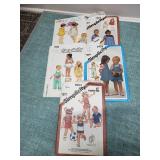 Vintage kids sewing patterns