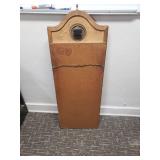 Beautiful Vintage Bassett Furniture Clock Mirror Co. Eight Day Wood