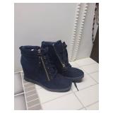 Shoedazzle Blue Boots