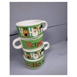 Holiday Hot Chocolate/ Soup mugs