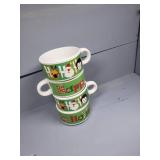 Holiday Hot Chocolate/ Soup mugs