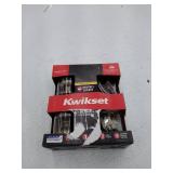 Kwikset 991 Juno Keyed Entry Knob And Sgl Cyl Deadbolt Combo Pack, Antique Brass,Model: 99910-033