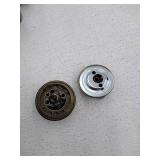 Kwikset 991 Juno Keyed Entry Knob And Sgl Cyl Deadbolt Combo Pack, Antique Brass,Model: 99910-033