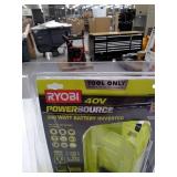 Ryobi 300-Watt Powered Inverter for 40-Volt Battery,Model: RYi300BG