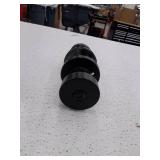 Kwikset Pismo Round Matte Black Exterior Entry Door Knob