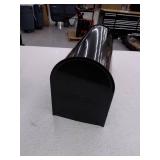 Gibraltar Mailboxes Franklin Medium, Steel, Post Mount Mailbox, Black, Model: FM110B00