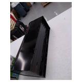 Gibraltar Mailboxes Franklin Medium, Steel, Post Mount Mailbox, Black, Model: FM110B00