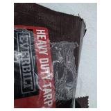 Everbilt 10 Ft. X 12 Ft. Brown/silver Heavy-duty Tarp, Model; PY010