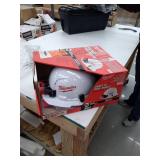 Milwaukee 450 Lumens LED Spot/Flood Headlamp with Hardhat, Blacks, Model: 2104HH