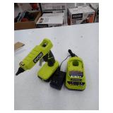RYOBI ONE+ 18V Cordless Full Size Glue Gun,Model: p305