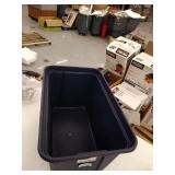 Hdx 39 Gal Storage Tote, 19.4in W x 31.6 in L x 17.1in H