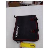 Husky 15 Pro Tool Organizer Additional Features Zippered Black water-Resistant