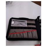 Husky 15 Pro Tool Organizer Additional Features Zippered Black water-Resistant