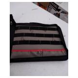 Husky 15 Pro Tool Organizer Additional Features Zippered Black water-Resistant