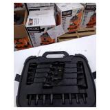 Husky 1/4 in., 3/8 in. and 1/2 in. Drive 100-Position Universal SAE and Metric Mechanics Tool Set (105 piece)