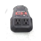 Vector 500-Watt Portable Car Power Inverter with Dual USB Ports