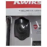 Kwikset Belleview Single Cylinder Handleset with Cove Knob in Venetian Bronze