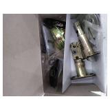 Kwikset Belleview Single Cylinder Handleset with Cove Knob in Venetian Bronze