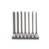 Husky Long Ball End Bit Socket Set Metric (7-Piece)