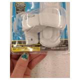 Wright Products Brookfield White Surface Mount Latch