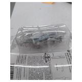 Wright Products Brookfield White Surface Mount Latch