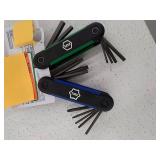 2 - Husky SAE/Metric Folding Hex Key Set With Bonus Torx Set (3-Piece) HFHK3PCSET